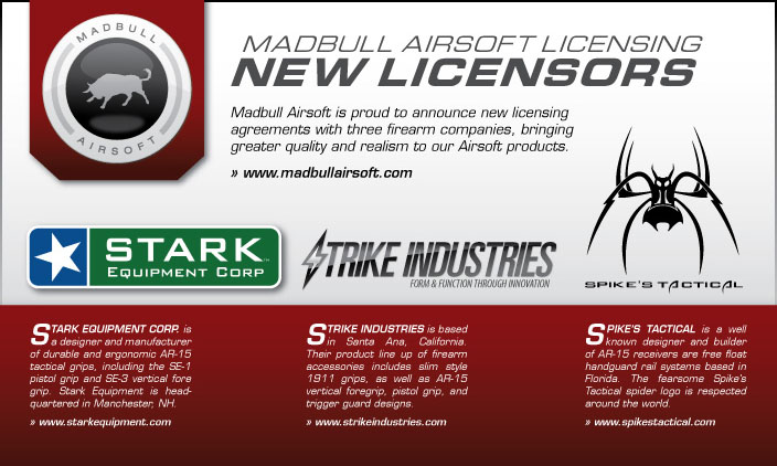 Madbull Stark Equipment Strike Industries Spikes Tactical