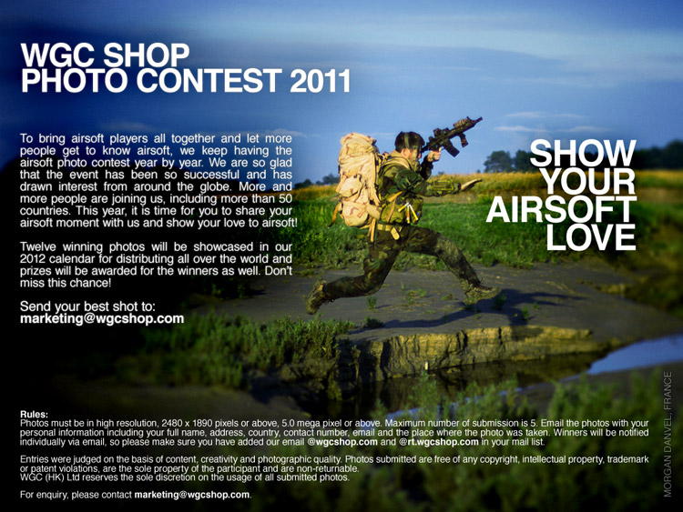 WGCShop Love Airsoft Concurso 2011