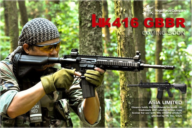 Vega Force Company HK416 GBB