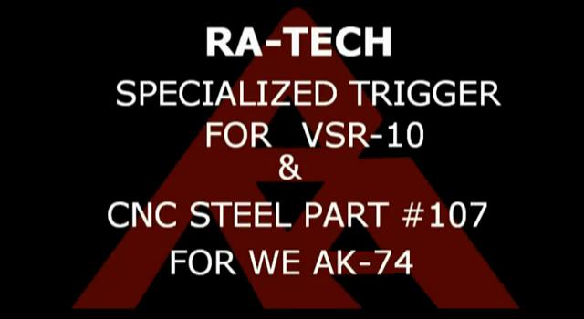 RaTech VSR-11 Trigger WE AK 74 Spring guide
