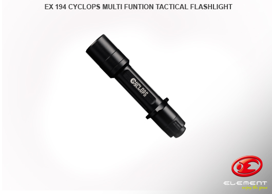 Review Element Cyclops Multi Function Tactical Flashlight