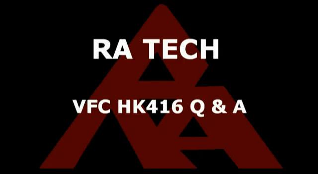 Vega Force Company HK416 GBB Preguntas y Respuestas por RaTech