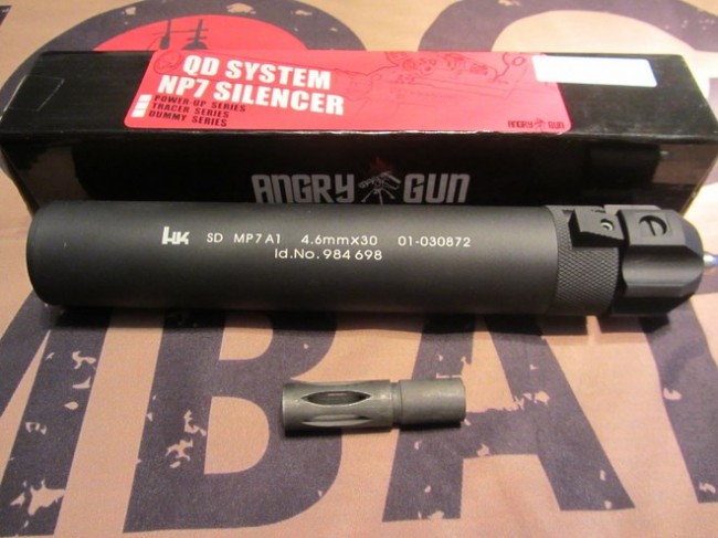 Unboxing Silenciador MP7 Angrygun