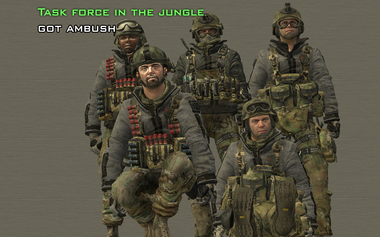 Task Force 141 jungle