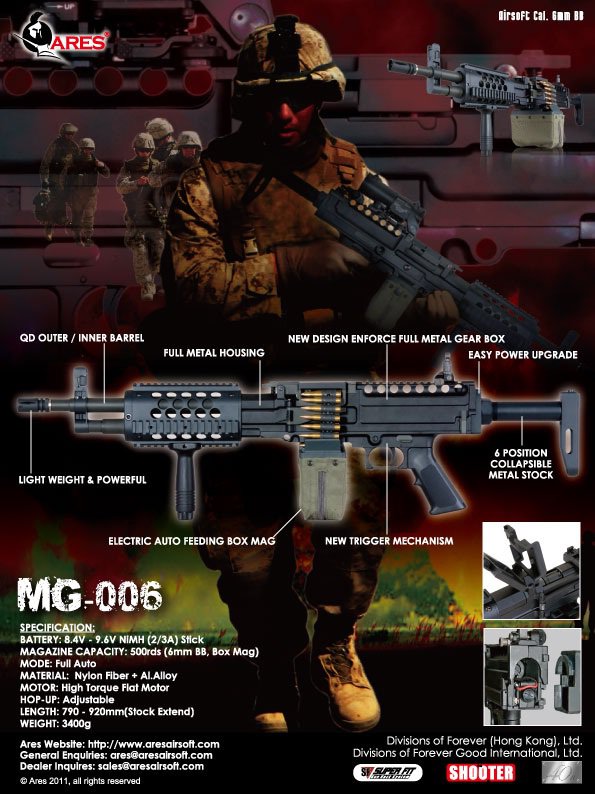 ARES LMG Coming soon