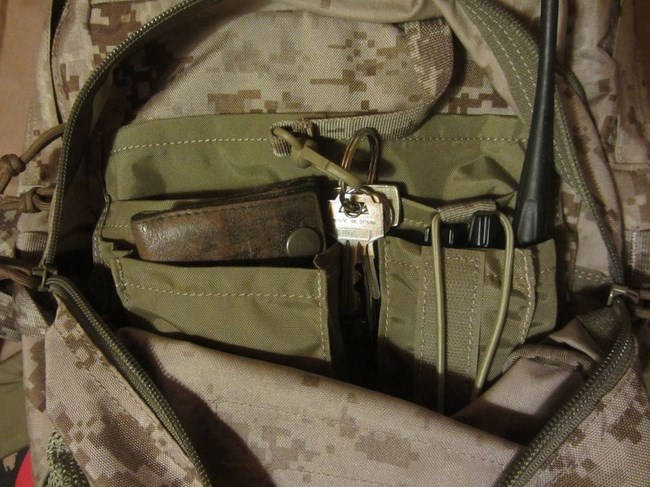 Utility pouch Jumpable backpack